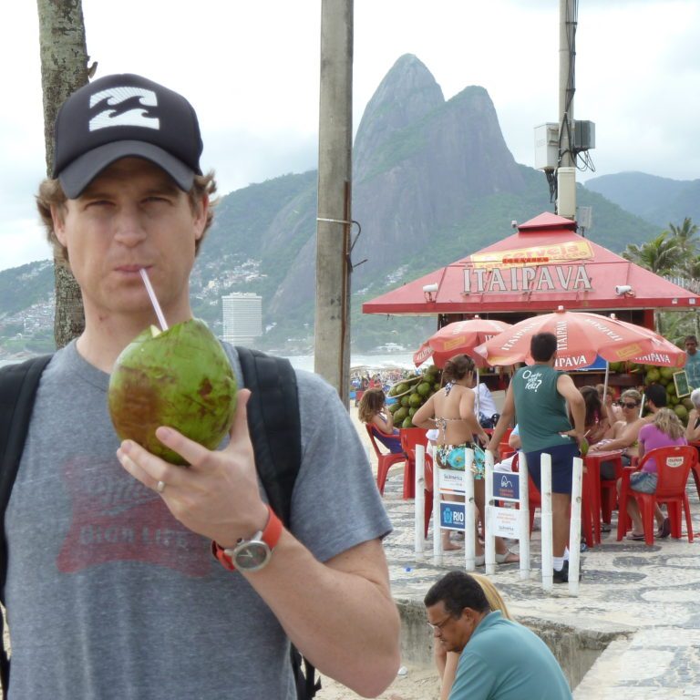 Rob and a Coconut